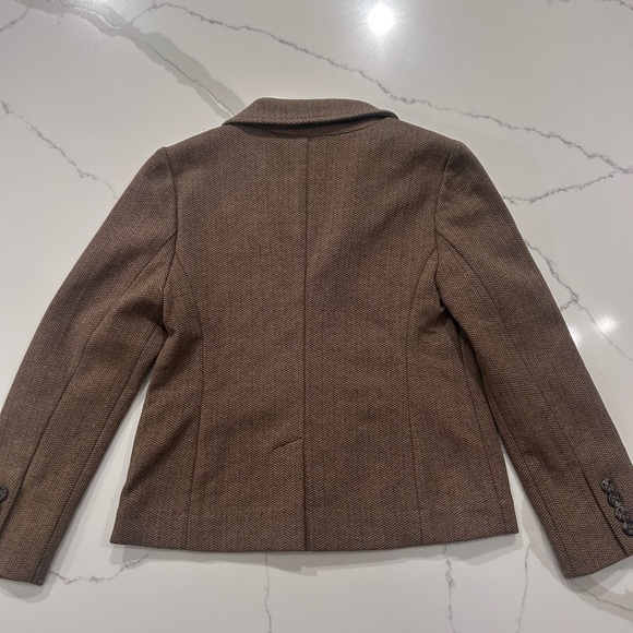 Polo Ralph Lauren Herringbone Cotton Blend Blazer NWT Size 5t Jaquard Kids - Picture 6 of 6